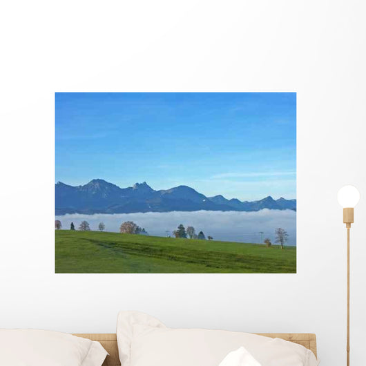 Nebelstimung im Allgau Wall Decal