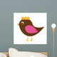 Cute Bird Wall Mural