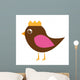 Cute Bird Wall Mural