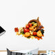 Harvest or Thanksgiving Cornucopia Wall Decal