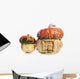 Pumpkin Houses Wall Decal