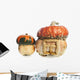 Pumpkin Houses Wall Decal