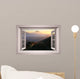 Mountain Wallmonkeys Window Wall Decal