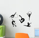 Gymnastics Wall Stickers