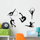 Gymnastics Wall Stickers