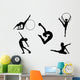 Gymnastics Wall Stickers