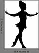 Little Ballerina Silhouette