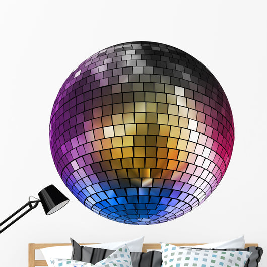Disco ball disco ball mirror ball Wall Decal