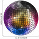Disco ball disco ball mirror ball Wall Decal