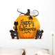 Halloween Pumpkin Wall Decal