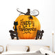 Halloween Pumpkin Wall Decal