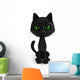 Black Cat Wall Decal