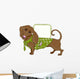Dog with Blank Frame Wall Decal