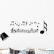 music notes Wall Decal