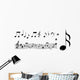 music notes Wall Decal