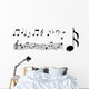 music notes Wall Decal