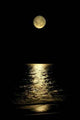 Beautiful Moon Glowing Water Wall Decal