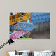 Directional Signs in Cape Cod Wall Mural