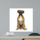 Puppy Boxer Front White Wall Decal