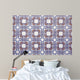 Blue-brown Tile Wall Mural