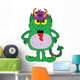 Little Green Monster Wall Decal