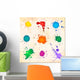Set Colorful Paint Splats