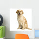 Labrador Retriever Cream Front Wall Decal