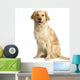 Labrador Retriever Cream Front Wall Decal