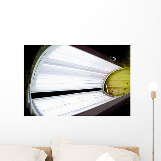 Open Tanning Bed with