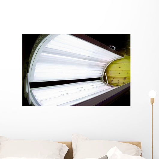 Open Tanning Bed with