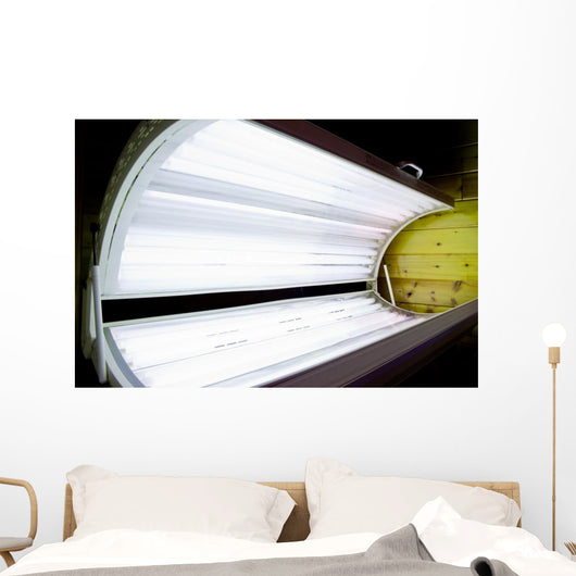Open Tanning Bed with