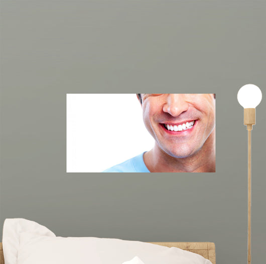 Smiling man Wall Mural