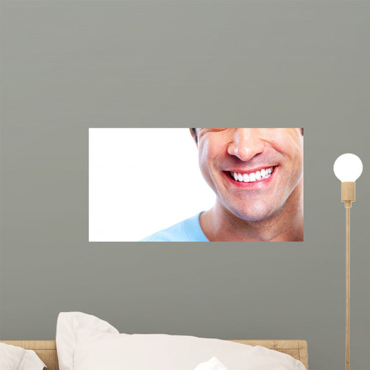 Smiling man Wall Mural
