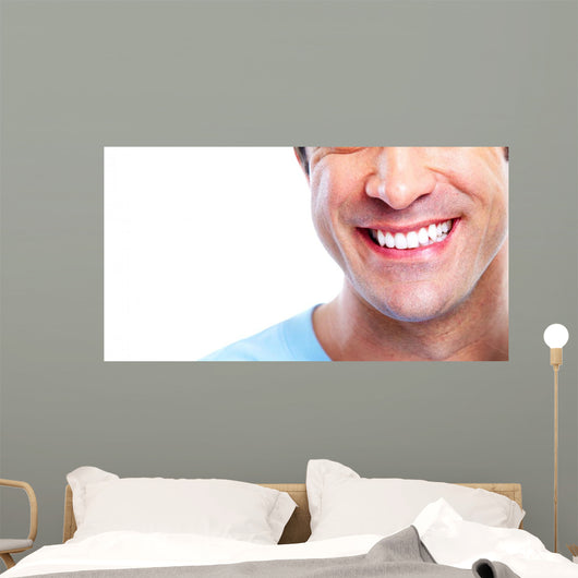 Smiling man Wall Mural