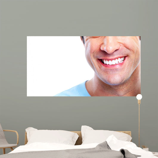 Smiling man Wall Mural