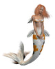 Koi Pattern Mermaid Wall Decal