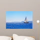 Blue Mediterranean Sailboat Sailing