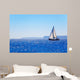 Blue Mediterranean Sailboat Sailing