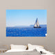 Blue Mediterranean Sailboat Sailing