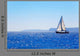 Blue Mediterranean Sailboat Sailing