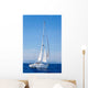 Blue Mediterranean Sailboat Sailing