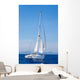 Blue Mediterranean Sailboat Sailing