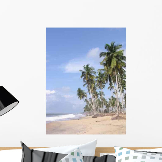 Palms Ghanian Shore Wall Decal