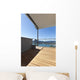 Modern Apartment Balcony Lake Wall Mural