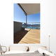Modern Apartment Balcony Lake Wall Mural