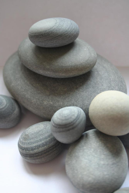 Stacked Zen Stones Wall Decal