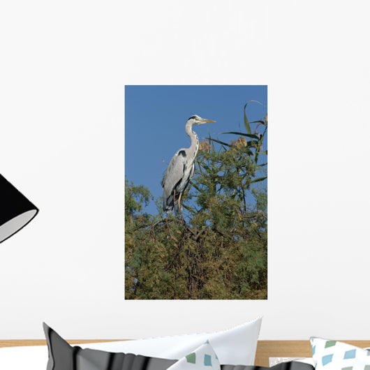 Ash Heron Wall Mural