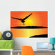 Vector Flying Bird Wall Mural