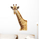 Giraffe portrait Wall Decal