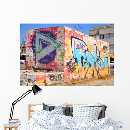 Graffiti Tel-aviv Written Hebrew